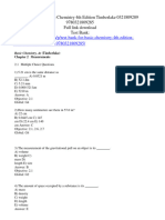 Test Bank For Basic Chemistry 4th Edition Timberlake 0321809289 9780321809285