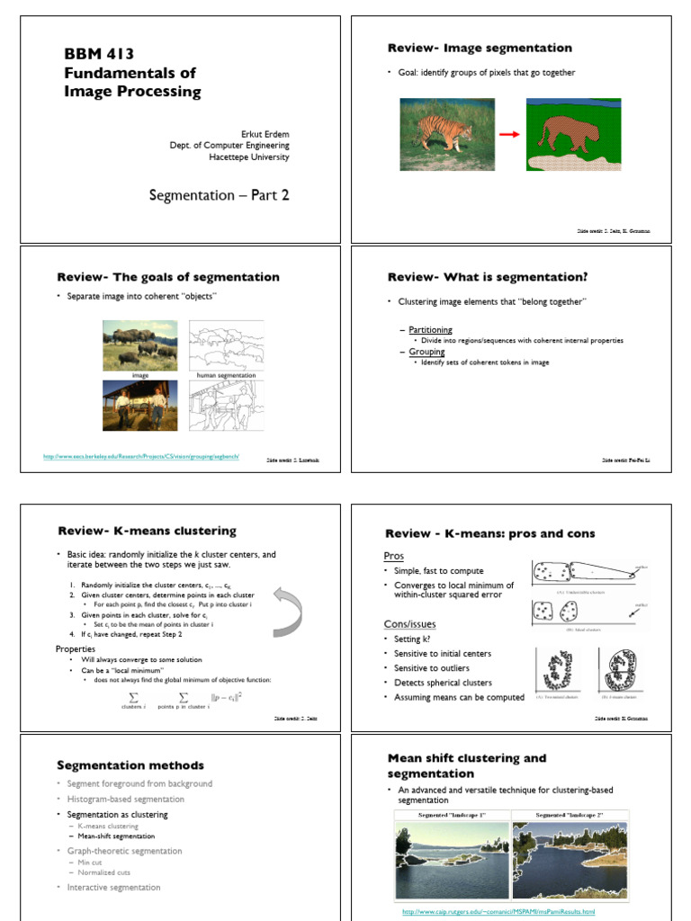 Image Segmentation Techniques Overview | PDF
