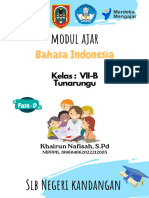 Modul Ajar: Bahasa Indonesia