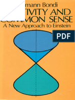 Hermann Bondi - Relativity and Common Sense - A New Approach To Einstein - (December 1980)