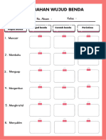 Lembar Kerja Pengetahuan Alam Wujud Benda-3