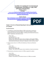 Test Bank For Essentials of Accounting For Governmental and Not For Profit Organizations 13th Edition by Copley ISBN 125974101X 9781259741012