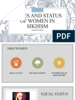 Roles and Status of Women in Sikhism