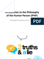 2.1 Truth and Philosophy