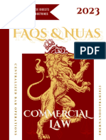 Commercial Law - Faqsnuas 2023