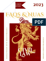 Civil Law - Faqsnuas 2023