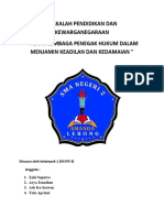 Peran Lembaga Penegak Hukum Dalam Menjamin Keadilan Dan Kedamaian