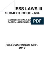 Chap 1 Factories Act 1947