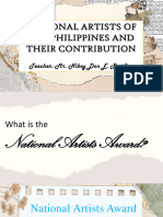National Artists of The Philippines Compressed