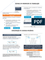 A Energia de Sistemas em Movimento de Translação