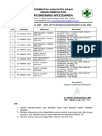 Jadwal Skreening SMP SMK Upt Puskesmas Widodaren Tahun 2023