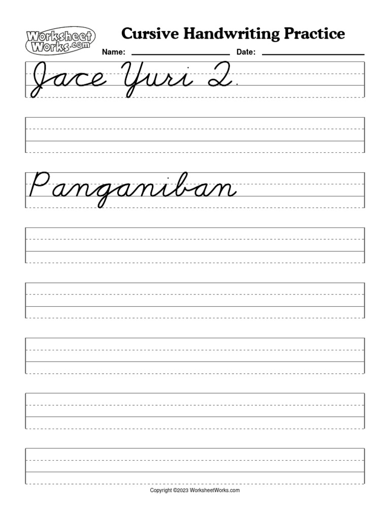 Worksheetworks handwriting worksheetworks cursive handwriting