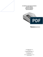 Genesys Spectrophotometer Manual