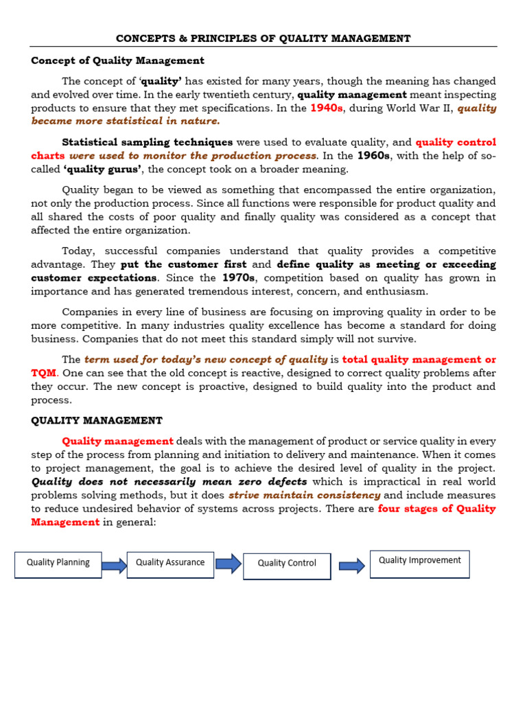 QMS 1 3 | Download Free PDF | Quality Management System | Quality ...