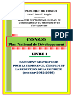 Congo - Document de Stratégie Pour La Croissance L Emploi Et La Réduction de La