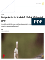 sobre solidão em Portugal