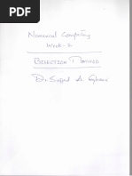 Bisection Method Final