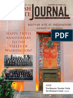 Happy 150th Anniversary To The Valley of Washington!: Serving The Scottish Rite Since 1904