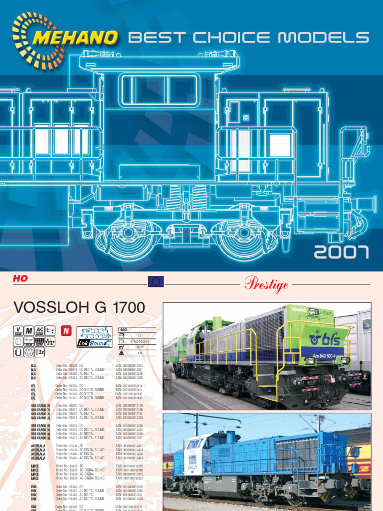 Mehano 2007 | PDF | Rail Transport | Land Transport