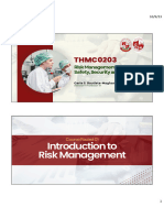 CP1 Introduction To Risk Management