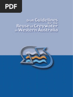 DGWA - Draft Guidelines for the Reuse of Greywater in Western Australia