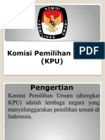 Komisi Pemilihan Umum (KPU)