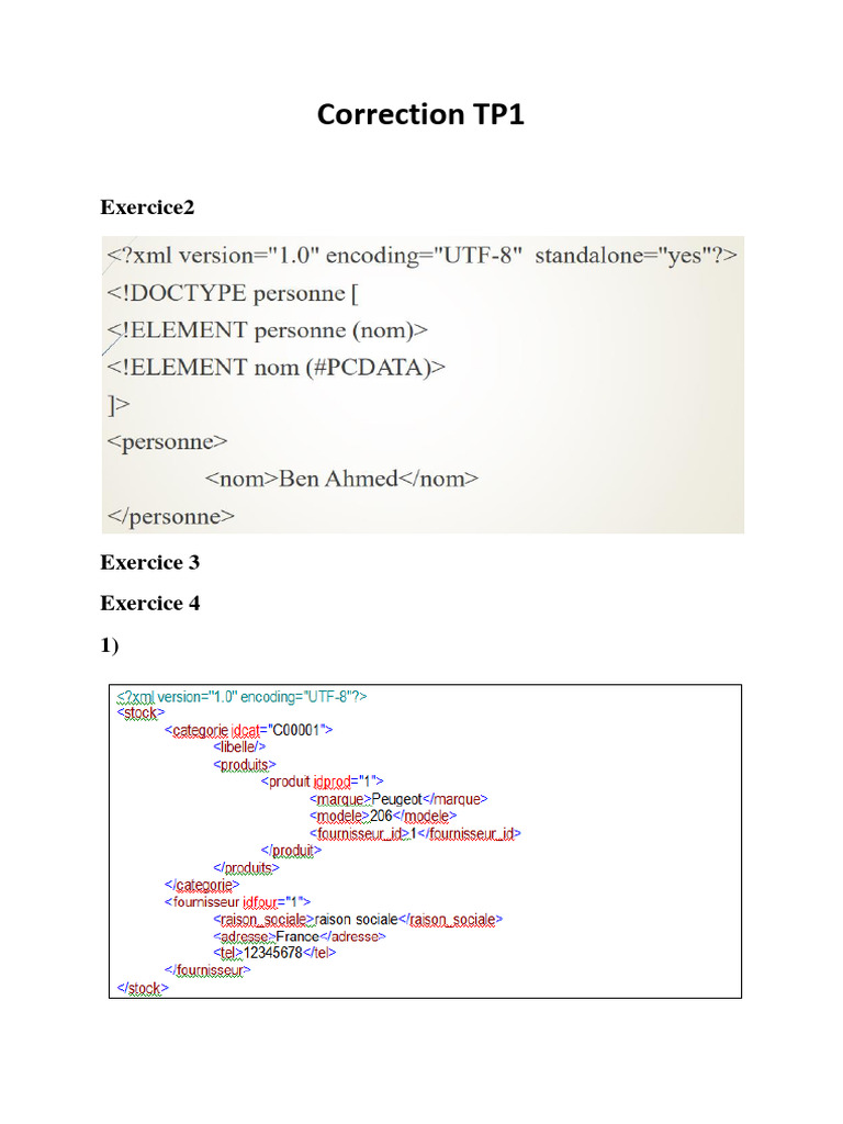 Correction tp1 Soa Et Services Web | PDF