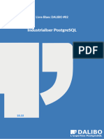 DLB02 Industrialiser PostgreSQL