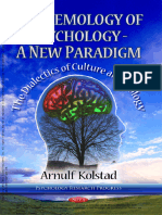 Epistemology of psychology book