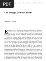 Easterly-Can Foreign Aid Buy Growth