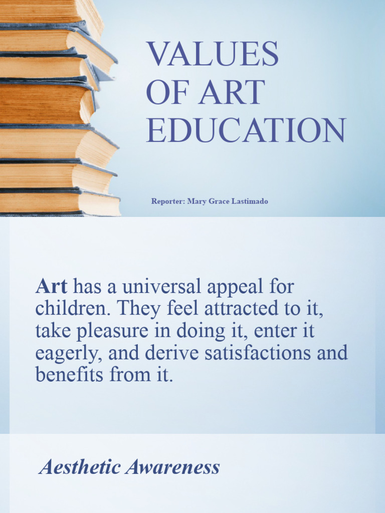 Importance Of Art In Education Pdf