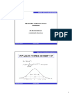 Chapter6 (Multivariate Normal Distribution)