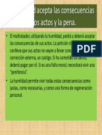 08la Humildad Acepta Las Consecuencias de Los Actos y La Pena