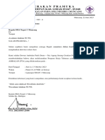 Surat Pemberitahuan Kegiatan