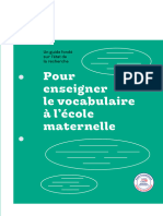 2021 Guide Vocabulaire Maternelle
