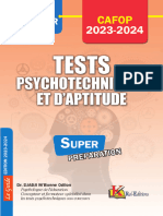 TEST PYCHOTECHNIQUE CAFOP 2023