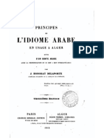 l'Idiome Arabe en Usage