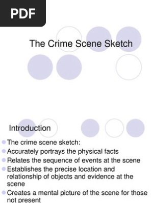 Crime Scene Sketch