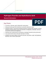 Hydrogen Fluoride General Information