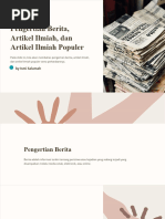 Contoh Artikel Singkat Menarik | PDF