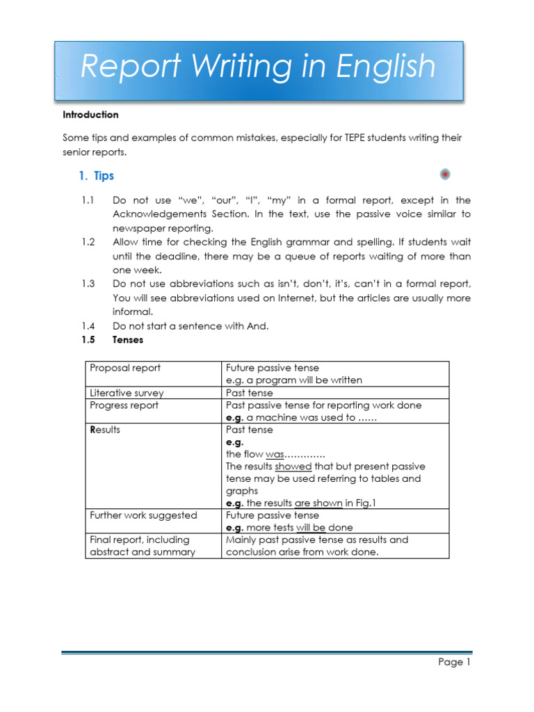 English language visual data 2