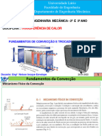 Aula 06 - TC - Fundamentos Da Conveccao e Trocadores de Calor - 2022. Eng. Nelson Inoque