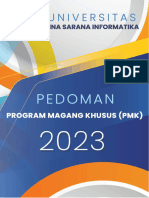 Pedoman PMK Universitas Bina Sarana Informatika Tahun 2023-2024