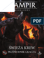 Wampir Maskarada 5ed - Zestaw Startowy - Świeża Krew (Przewodnik Gracza)