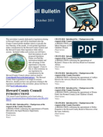 The Calvin Ball Bulletin: Legislation Edition: October 2011