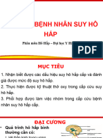 Cấp cứu BN suy hô hấp