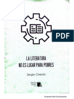 La Literatura No Es Un Lugar para Pobres - S. Chesán.