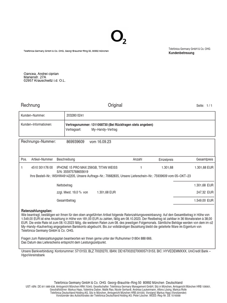 Myhandy Invoice | PDF