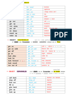 List Phrasal Verbs