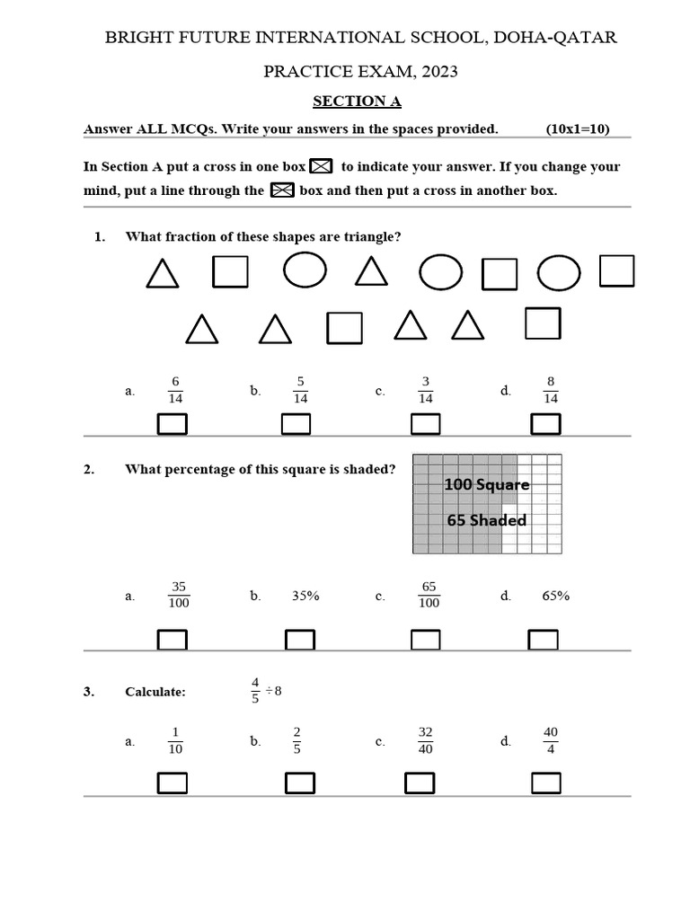 Grade 6 Worksheet 5 | PDF